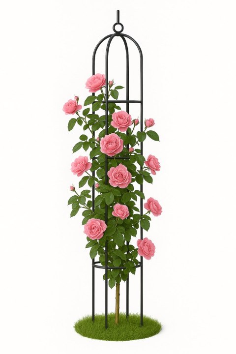 Metalowa pergola ogrodowa wspornik na róże 195cm