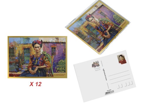 Kpl. 12 pocztówek - F. Kahlo (CARMANI)