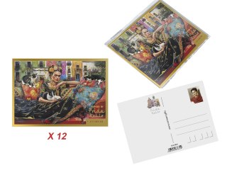 Kpl. 12 pocztówek - F. Kahlo (CARMANI)