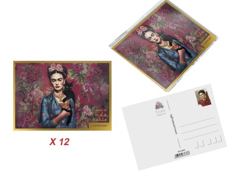 Kpl. 12 pocztówek - F. Kahlo (CARMANI)