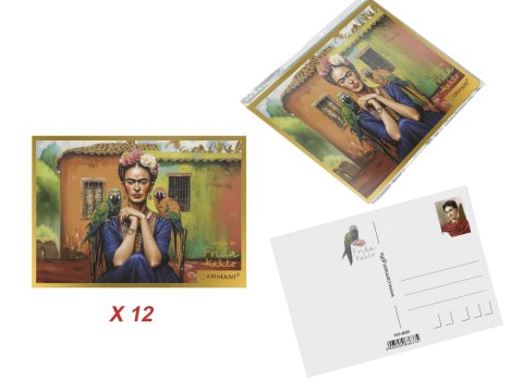 Kpl. 12 pocztówek - F. Kahlo (CARMANI)