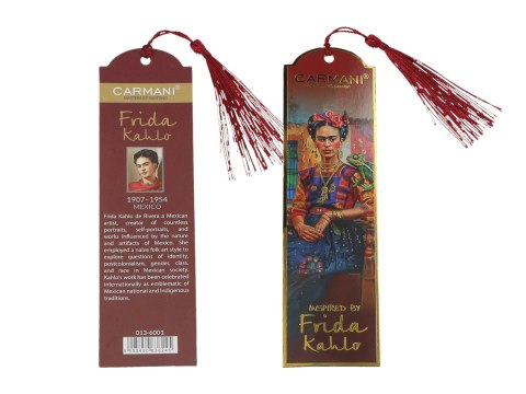 Kpl. 12 zakładek do książki - F. Kahlo (CARMANI)