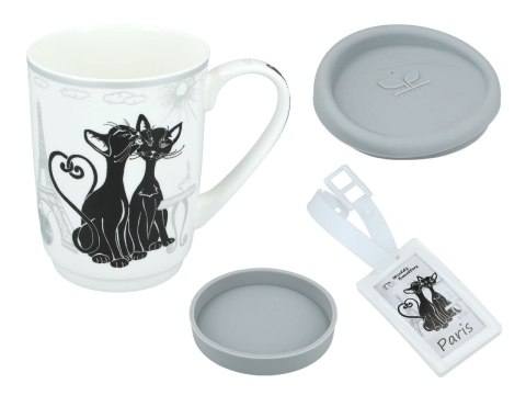 Kubek - Travelling Cats, Paryż (CARMANI)