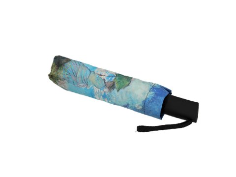 Parasol automat, składany - C. Monet, Kobieta z Parasolem (dekoracja pod spodem) (CARMANI)