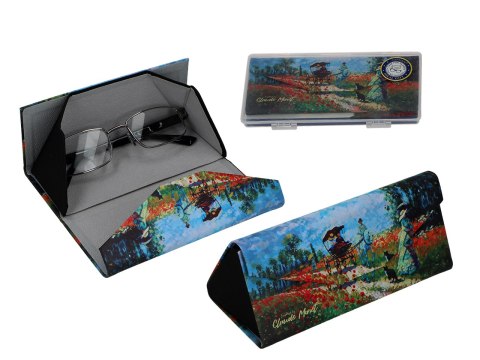 Etui na okulary, składane - inspirowane malarstwem C. Monet (CARMANI)