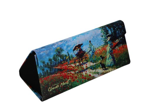 Etui na okulary, składane - inspirowane malarstwem C. Monet (CARMANI)
