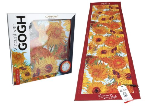 Bieżnik na stół (wąski) - V. van Gogh, Słoneczniki (CARMANI)