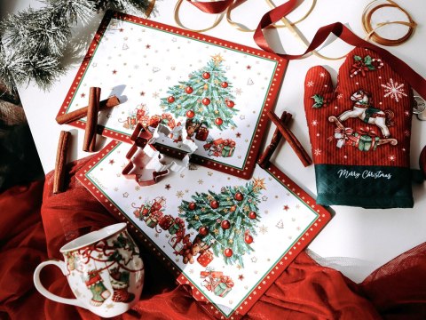 Kpl. Łapka i rękawica kuchenna - Boże Narodzenie (CARMANI)