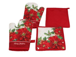 Kpl. Łapka i rękawica kuchenna - Boże Narodzenie (CARMANI)