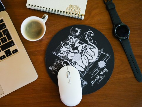 Podkładka pod mysz komputerową - Koci świat, Koty na plaży (CARMANI)