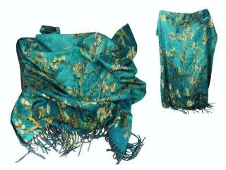 Szal - V. van Gogh, Kwitnący Migdałowiec (CARMANI)