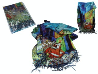 Szal - V. van Gogh, Taras Kawiarni w Nocy (CARMANI)