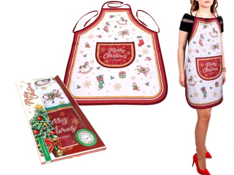 Fartuszek kuchenny - Dekoracja świąteczna (CARMANI)