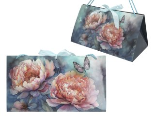 Kpl. 6 torebek ozdobnych - Kwiaty (CARMANI)