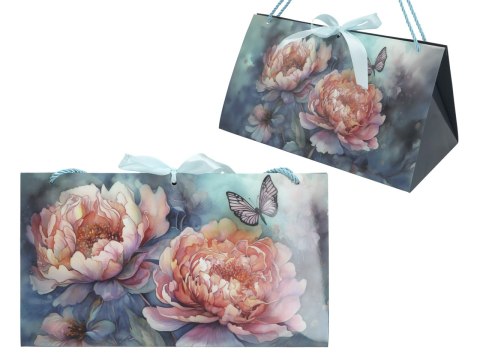 Kpl. 6 torebek ozdobnych - Kwiaty (CARMANI)