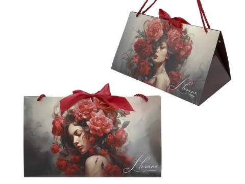 Kpl. 6 torebek ozdobnych - L. Lozano, Lady`s Floral Symphony (CARMANI)