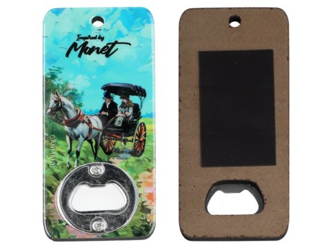 Otwieracz do butelek - C. Monet, Dyliżans(CARMANI)