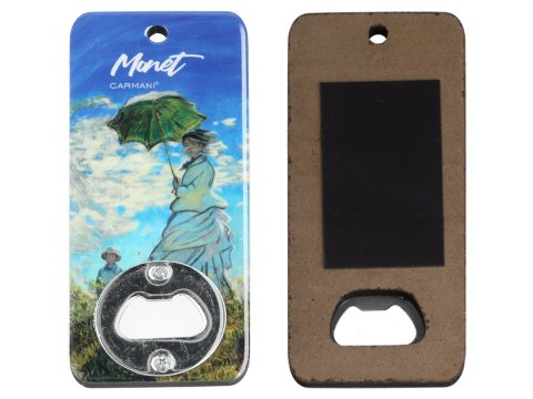 Otwieracz do butelek - C. Monet, Kobieta z Parasolem (CARMANI)