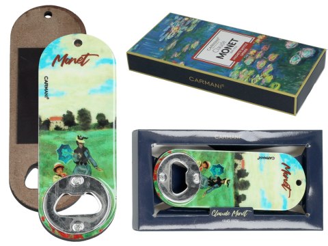 Otwieracz do butelek - C. Monet, Kobieta z Parasolem (CARMANI)