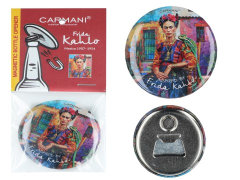 Otwieracz z magnesem - inspirowane malarstwem F. Kahlo (CARMANI)