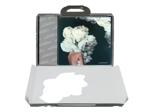 Podkładka szklana - L. Lozano, Kwiaty na głowie (CARMANI)