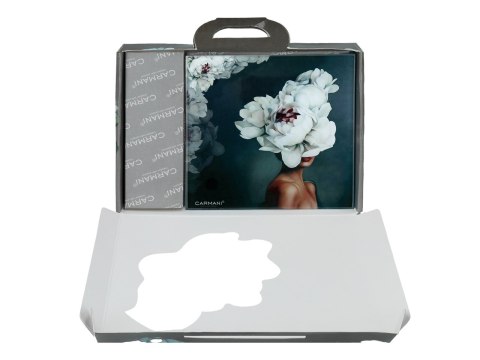 Podkładka szklana - L. Lozano, Kwiaty na głowie (CARMANI)