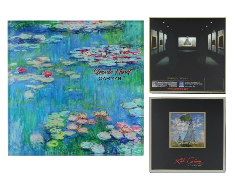Podkładka szklana - C. Monet, Lilie wodne (CARMANI)