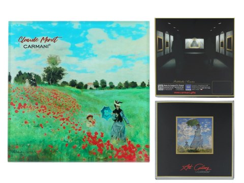 Podkładka szklana - C. Monet, Pole maków (CARMANI)