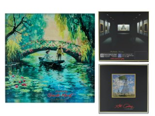Podkładka szklana - inspirowana malarstwem C. Monet (CARMANI)