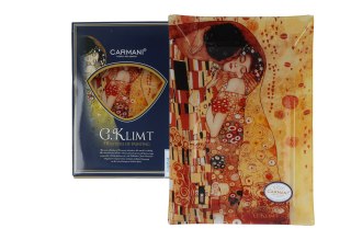 Talerz dekoracyjny - G.Klimt, Pocałunek (CARMANI) 32x24cm