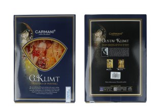 Talerz dekoracyjny - G.Klimt, Pocałunek (CARMANI) 32x24cm