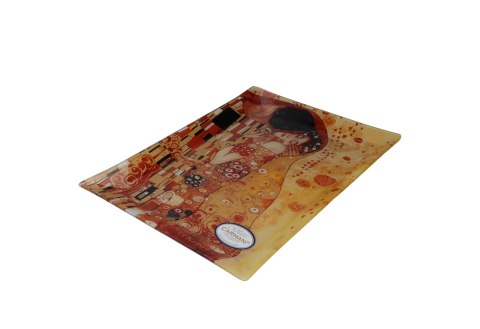 Talerz dekoracyjny - G.Klimt, Pocałunek (CARMANI) 32x24cm