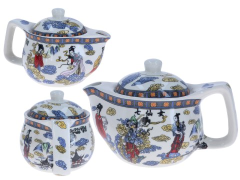 Czajnik ceramiczny z zaparzaczem