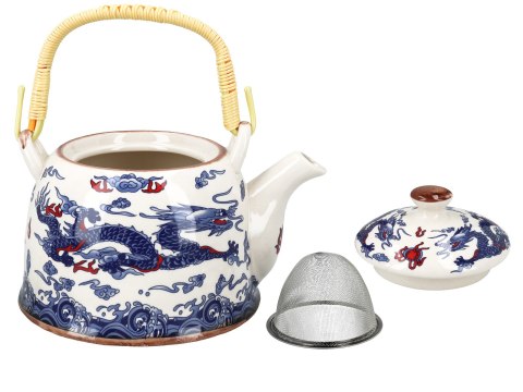 Czajnik ceramiczny z zaparzaczem