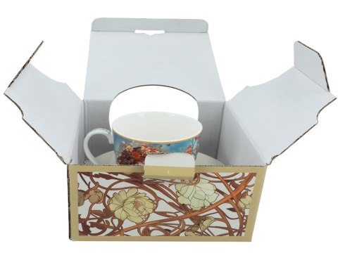 Filiżanka ze spodkiem - Inspirowana malarstwem A. Mucha (CARMANI)