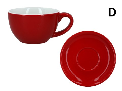 Filiżanka ze spodkiem (mix kolorów 1 z 6 do wyboru)