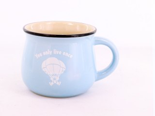 Kubek mały, błękitny - Good luck