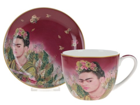 Filiżanka śniadaniowa - F. Kahlo, autoportret (CARMANI)