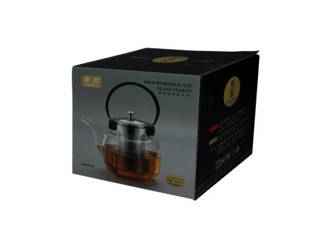 Czajnik szklany z sitkiem