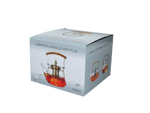 Czajnik szklany z sitkiem