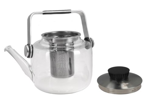 Czajnik szklany z zaparzaczem