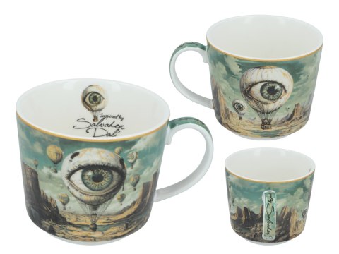 Filiżanka ze spodkiem - inspirowana malarstwem S. Dali (CARMANI)