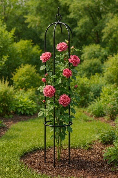 Metalowa pergola ogrodowa wspornik na róże 150cm