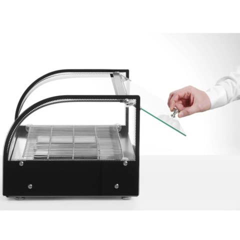 Witryna grzewcza do ekspozycji ciepłych potraw 1 x GN1/1 400W - Hendi 273982