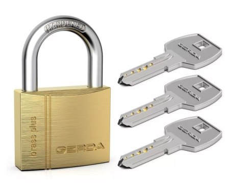 KŁÓDKA PAŁĄKOWA MOSIĘŻNA KMKN S40 KLUCZ SYMETRYCZ. NAWIRCANY