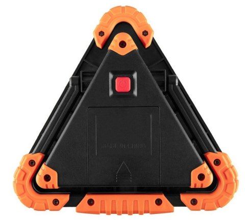 LAMPA BATERYJNA + TRÓJKĄT OSTRZEGAWCZY 2 W 1