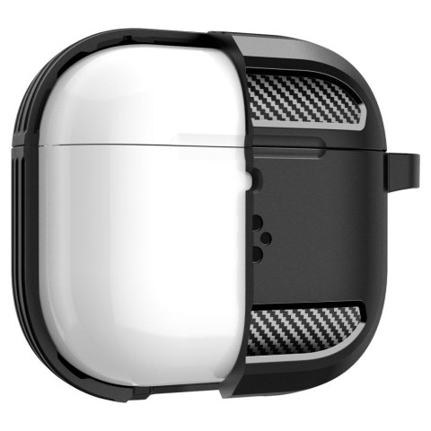 Etui na słuchawki AirPods 4 Rugged Armor- czarne