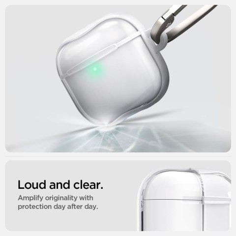 Etui na słuchawki AirPods 4 Ultra Hybrid - białe