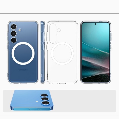 Etui na Samsung Galaxy S25+ Ultra Hybrid Mag - przezroczyste