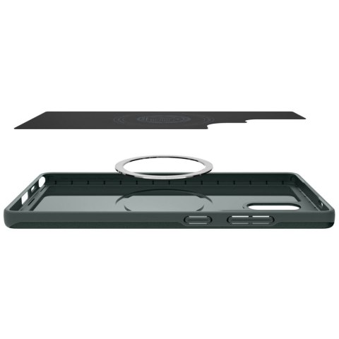 Etui plecki na Samsung Galaxy S25 Ultra Thin Fit Mag - zielone